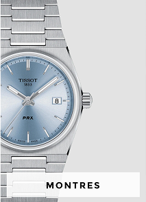 Montre femme argentée moderne