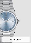 Montre femme argentée moderne