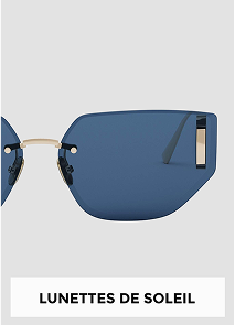 Lunettes de soleil femme bleu