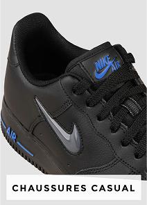 Baskets homme casual noires