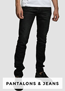 Jean slim noir homme