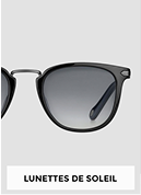 Lunettes de soleil homme noires