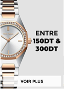 Montre femme classique entre 150 et 300DT