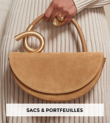 Sac à main femme en daim beige design original