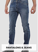 Jean classique bleu pour homme