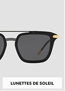 Lunettes de soleil homme avec monture noire