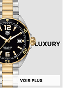 Montre dorée homme de luxe