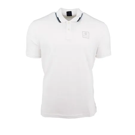 Champion -Polo stretch Athlesiure pour homme – Blanc - CHAMPION