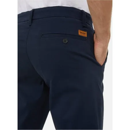 Timberland Homme – Pantalon chino Timberland Claremont en twill coupe ajustée – Beige - TIMBERLAND