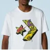 Converse Homme – T-shirt Converse Star Chevron Lizard Graphic – Blanc - CONVERSE