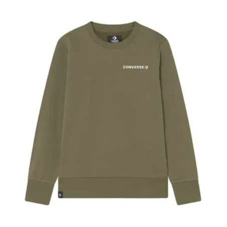 Converse – Sweatshirt Converse Wordamark – beige Boy - NIKE