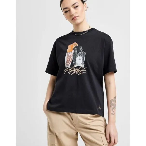 Nike – T-shirt noir air jordan – noir - NIKE