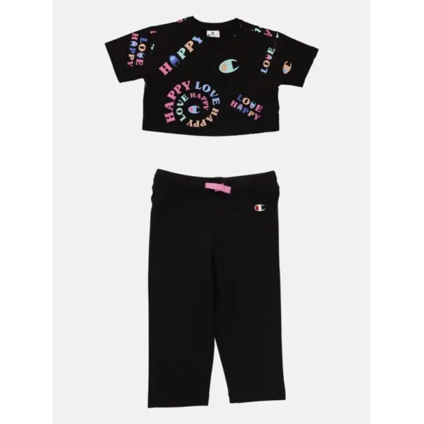 Champion -T-Shirt + Pantalon bébé – Noir - CHAMPION