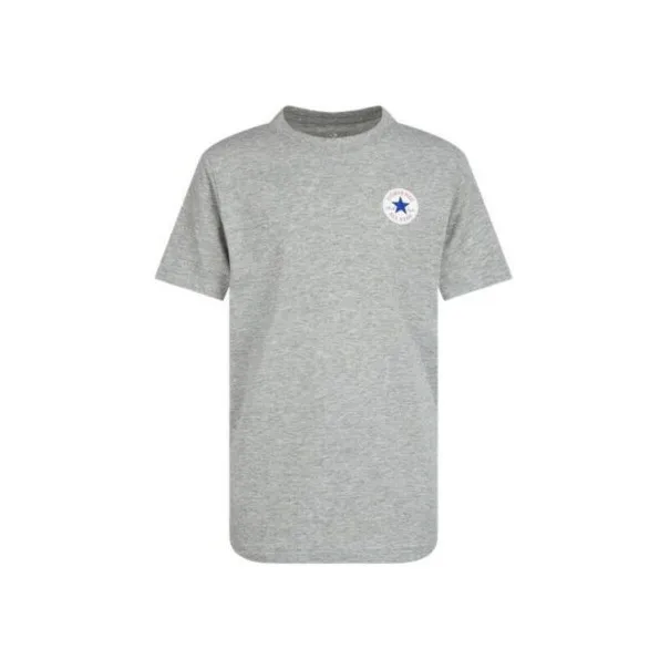 Converse – T-shirt enfant Converse Printed CTP – Gris - NIKE
