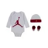 Jordan Enfant -Ensemble bébé Bebe garcon JHN L/S JUMPMAN – Blanc - NIKE