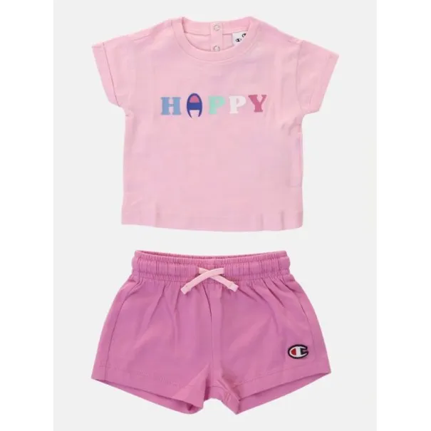 Champion – ENSEMBLE DE COTON LÉGER CHAMPION – Rose - CHAMPION