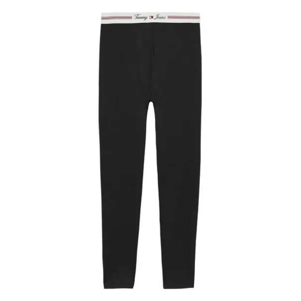 Tommy Jeans – Legging avec logo Tommy Jeans à la taille – Noir - TOMMY JEANS