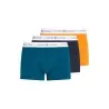 Tommy Jeans – Pack De 3 Calzoncillos Trunk Essential – Orange Noir Vert - TOMMY JEANS