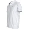 TOMMY JEANS- Polo slim fit avec logo – Blanc - TOMMY JEANS