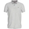 TOMMY JEANS- Polo slim fit avec logo – Gris - TOMMY JEANS