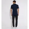 Tommy Jeans – T-shirt polo avec logo – Marine - TOMMY JEANS