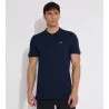 Tommy Jeans – T-shirt polo avec logo – Marine - TOMMY JEANS