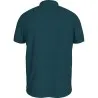 Tommy Jeans – T-shirt polo avec logo – Vert - TOMMY JEANS