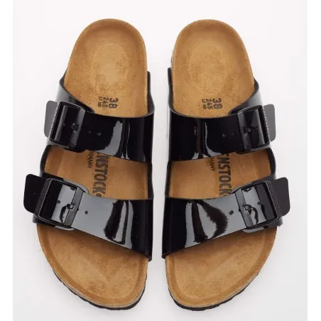 Mules Femme Birkenstock ARIZONA BF PATENT - 1005291 - BIRKENSTOCK