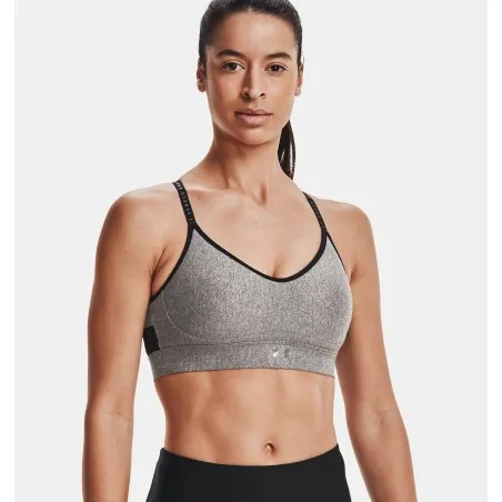 Top de Sport Femme INFINITY LOW HTR COVER UNDER ARMOUR 1362949-019 - UNDER ARMOUR