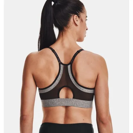 Top de Sport Femme INFINITY LOW HTR COVER UNDER ARMOUR 1362949-019 - UNDER ARMOUR