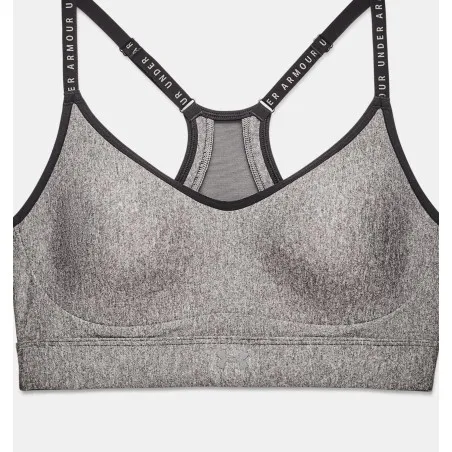 Top de Sport Femme INFINITY LOW HTR COVER UNDER ARMOUR 1362949-019 - UNDER ARMOUR