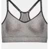 Top de Sport Femme INFINITY LOW HTR COVER UNDER ARMOUR 1362949-019 - UNDER ARMOUR