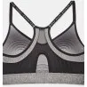 Top de Sport Femme INFINITY LOW HTR COVER UNDER ARMOUR 1362949-019 - UNDER ARMOUR