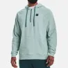 Sweatshirt  Homme RIVAL FLEECE 1/2 ZIP HD UNDER ARMOUR 1373371-177 - UNDER ARMOUR