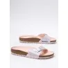 Mules Femme Madrid Micro Fibre Light Rose VEG - 1021293 - BIRKENSTOCK