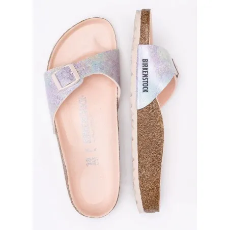 Mules Femme Madrid Micro Fibre Light Rose VEG - 1021293 - BIRKENSTOCK