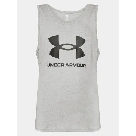 Vêtements de Sport Homme UNDER ARMOUR UA SPORTSTYLE LOGO TANK 1382883-035 - UNDER ARMOUR