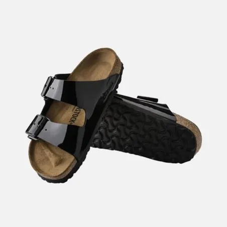 Mules Femme Birkenstock ARIZONA BF PATENT - 1005291 - BIRKENSTOCK