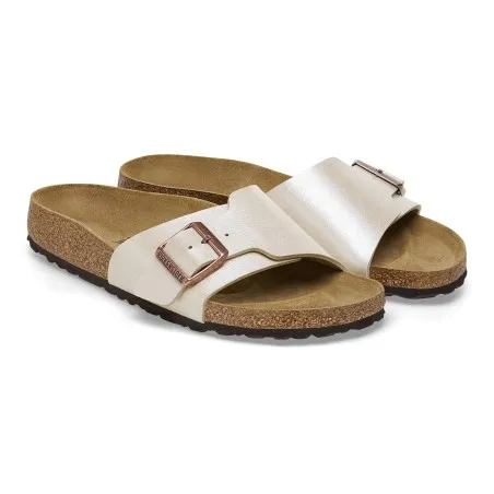 BIRKENSTOCK Catalina BS Birko-Flor - Graceful Pearl White - 1026528 - BIRKENSTOCK