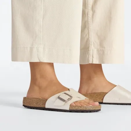 BIRKENSTOCK Catalina BS Birko-Flor - Graceful Pearl White - 1026528 - BIRKENSTOCK