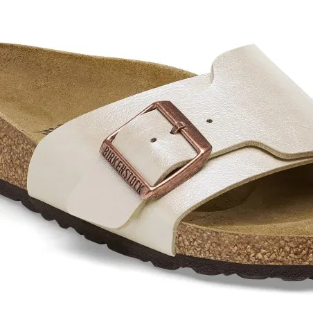 BIRKENSTOCK Catalina BS Birko-Flor - Graceful Pearl White - 1026528 - BIRKENSTOCK