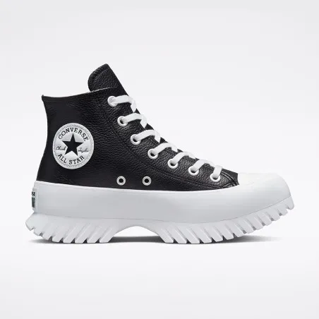 Converse Femme -Chuck Taylor All Star Lugged 2.0 Leather High Top – Noir - CONVERSE
