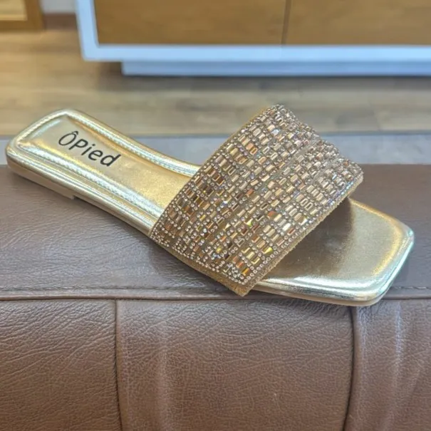Claquettes Femmes MAKEBA  3710-51 GOLD - MAKEBA