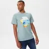 Converse Homme – T-shirt Étoile Chevron Océan – 10024746A03 - CONVERSE