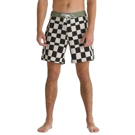 Vans – Le boardshort Daily Check 17? – Noir Blanc - VANS