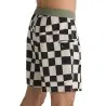 Vans – Le boardshort Daily Check 17? – Noir Blanc - VANS