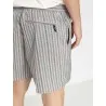 Vans – Short de bain élastique Vans Primary Stripe – gris (avoine/noir) - VANS