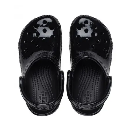 Crocs Enfant – Sabots pour bébé Crocs Classic High Shine – Noir - CROCS
