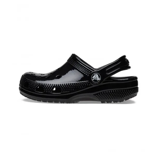 Crocs Enfant – Sabots pour bébé Crocs Classic High Shine – Noir - CROCS
