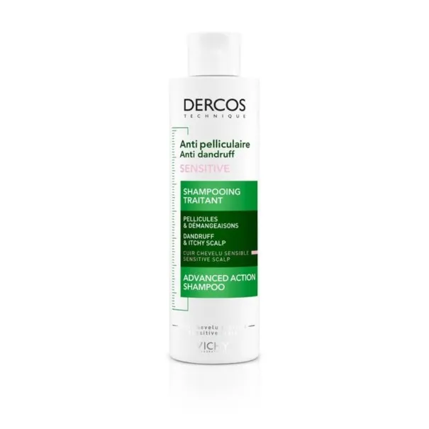 Shampooing VICHY  DERCOS SHAMPOING ANTIPELLICULAIRE SENSIBLE 200ML - VICHY